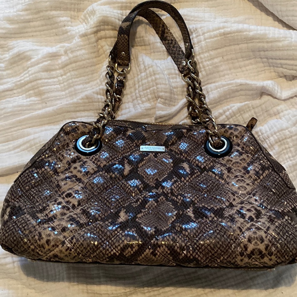 Kate spade snakeskin purse